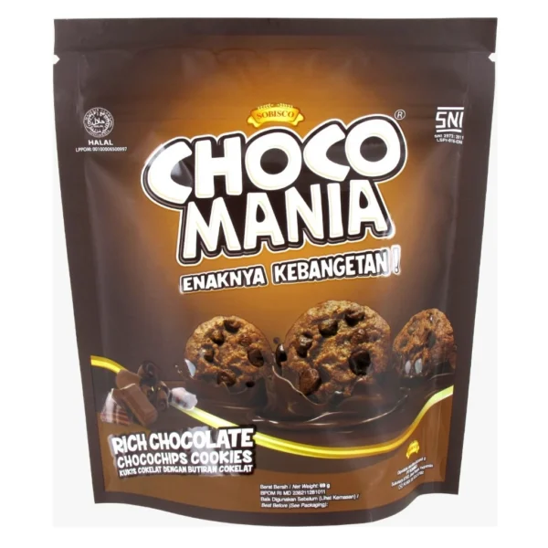 CHOCOMANIA Chocolate Chips Cookies 69g Random