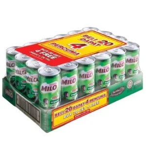 TWO CARTON MILO ORIGINAL CAN DRINK 240ML X 20 Free 4 CANS