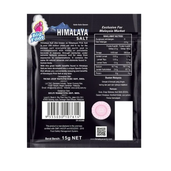 HIMALAYA Ginger Lemon Candy 15g pack