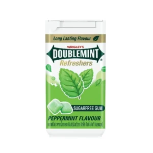 WRIGLEYS Doublemint Refreshers Peppermint Flavour Sugarfree Gum 40g