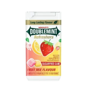 WRIGLEYS Doublemint Refreshers Fruit Mix Flavour Sugarfree Gum 40g